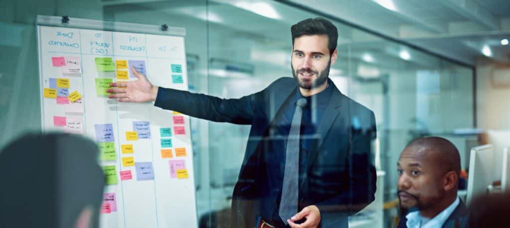 A targeted Facebook Ads concept for tree service businesses, featuring a professional arborist working on a tree, symbolizing effective digital marketing strategies.